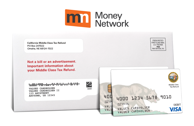 Mctrpayment con California Middle Class Tax Refund Card Activation