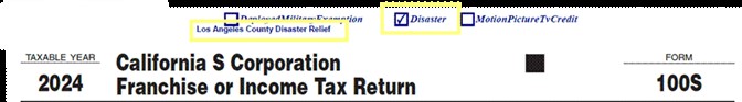 form 100s screenshot
